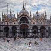 Gang Dai - "Basilica di San Marco” – daigangart@126.com