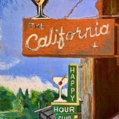 Roxanne Fawcett - "Old Town Auburn” – http://www.rgfawcettart.com/