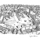 Guglielmo Botter - "Altötting, Germany: Cityscape” – http://guglielmobotter.com/Guglielmo_Botter_artist/Home.html
