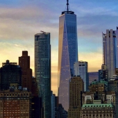 Barbara Soares - "NYC Skyline #1” – http://www.wisefishworld.com/