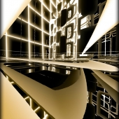 Gabriele Gracine - "On a Clear Night” – http://abstractgaby.strikingly.com/