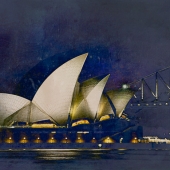 Christina Brunton - "Sydney Opera House” – http://artistsdownunder.com.au/artists-1/christina-bunton/