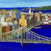 Linda LoPilato – “San Francisco from Alameda” – https://linda-lopilato.pixels.com/