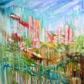 Katarína Polgaryová – “Sommer Rain” – https://www.facebook.com/polgary.artworks/