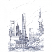Yixiong Peng - "City of Shanghai” – https://www.instagram.com/pixy_peng/