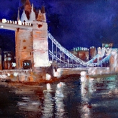 Grace McKee - "Tower Bridge, London” – http://www.artbygrace.net/