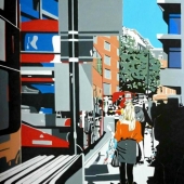 Roger Aslin - "Walking Towards Red Lion Street” – http://www.rogeraslin.com/