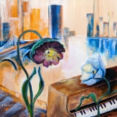 Irina Valentin - "Rhapsody in Blue” – http://www.irinavalentinart.com/