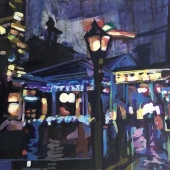 Madeleine Greenwald - "When the Lights Come on at Night” – http://www.maddygreenwaldart.com/