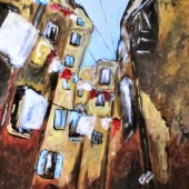 Clyde J. Kell - "City Laundry Day” – http://www.cjkellartworks.com/