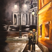 Pia Rydman - "A Kiss in the Corner” – http://www.instagram.com/piarydmanart