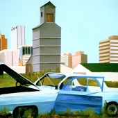 Hon. Mention - Kathleen Hastings – “Midland, Texas Skyline circa 1979” – KHASTINGS60@gmail.com