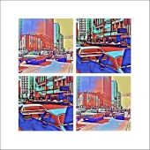 Hon. Mention - Sylvia Bandyke - "Time in Technicolor #3” – www.facebook.com/bandykephotocollage