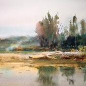 Rizhang Huang - "Morning Sunlight of Little City No.7” – 376704233@qq.com