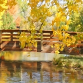 Maureen Ravnik - "Rainbow Bridge” – http://www.maureenravnik.crevado.com/