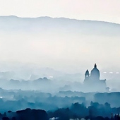 Mary McKenna Ridge - "Foggy Morning in Assisi” –