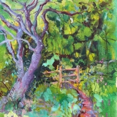 Meyriel J. Edge - "Purple is the New Brown” – https://meyrieledgeart.com/