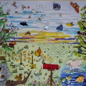 Marge Roudabush - "One Whimsical Lane” – http://www.margieannart.com/