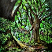 Clyde J. Kell - "Magical Forest” – http://www.cjkellartworks.com/