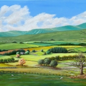 Shirley Pearsall - "English Countryside” – spearsall47@gmail.com