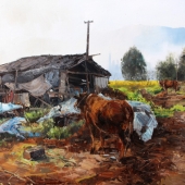 Sidong Zhao - "Morning in Chengkan” – zsd20210318@163.com