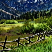 Linda Greenwood - "Squaw Fenced In” – linda@greenwoodbiz.com