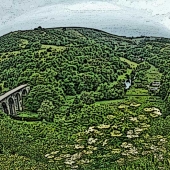Michael J Duke - "Monsal Dale Derbyshire” – http://www.mjduke.co.uk/