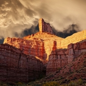 2nd Place – Overall - Maureen Ravnik - "Storm over the Monument” – www.maureenravnik.crevado.com