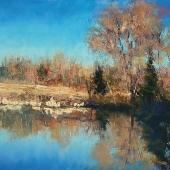 8th Place – Overall - Julia Doemland - "Ridge Pond” – www.juliadoemland.com