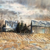 1st Place – Stephen Edwards - "Cold Snap” – www.stephen-edwards-artist.com