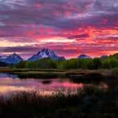 1st Place – Barbara Mierau-Klein‬‏ - "Tetons Sunset” – www.barbaramierauklein.com