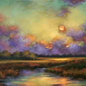 Maggie DeMarco - "Haunting Sunset” - http://maggiedemarcoart.com/