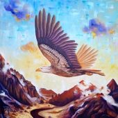 Anna Ponomarenko - "Freedom flying” – http://www.annka.art/