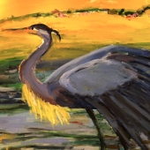 Marjorie Magid - "My Blue Heron” – http://www.marjoriemagid.com/