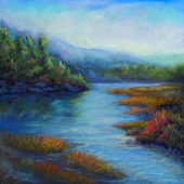 Susan Frances Johnson - "Quiet Morning” - https://www.susanfrancesjohnson.com/
