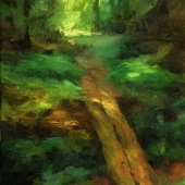 Huang Taimo - Wooded Path” - huangtaimo@126.com