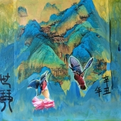 Zhu Shiqin - “An Idyllic Scene” - Chinaartist@163.com