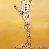 Debbie Hudson - "Mom & Baby Giraffe” – debbiea2007@gmail.com