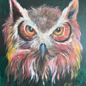 René Pauwels - "Owl” – art.renep1@gmail.com