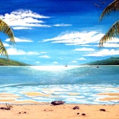 Linda Callaghan - "Paradise, Australia” – http://www.lindart.com.au/