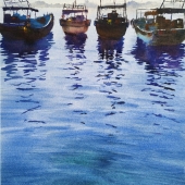 Yingyuan Huang - "Twilight Return” – hyy202066@163.com