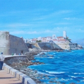 Murray William Cole Ince - "Les Joueres de Boule, Antibes” – http://www.murrayince.com/