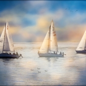 Maureen Ravnik - "Sunset Sea Cruise” – http://www.maureenravnik.crevado.com/