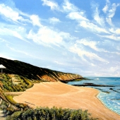 Linda Callaghan - "Back Beach, Australia” – http://www.lindart.com.au/