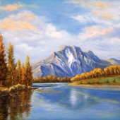 Hovik Khoda - "Autumn Landscape- Snake River” – hovik2851@yahoo.com