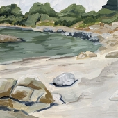Jacqueline Rose - "Calming Cove of Newagen, Maine” – https://artrepreneur.com/p/jacquelinerose
