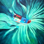 Ding Lan - "On the Sea” – 20014130003@stu.hqu.edu.cn