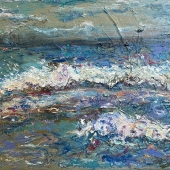 Nancy Van Ness - "Sea Me” – https://www.chairish.com/shop/nancytvannessart