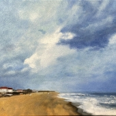Annette Laurel Batchelor - "Winter at the Shore” – http://annettesart.com/