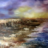 Barbara Landry - "Beach Erosion” – http://www.barbaralandryshopart.com/